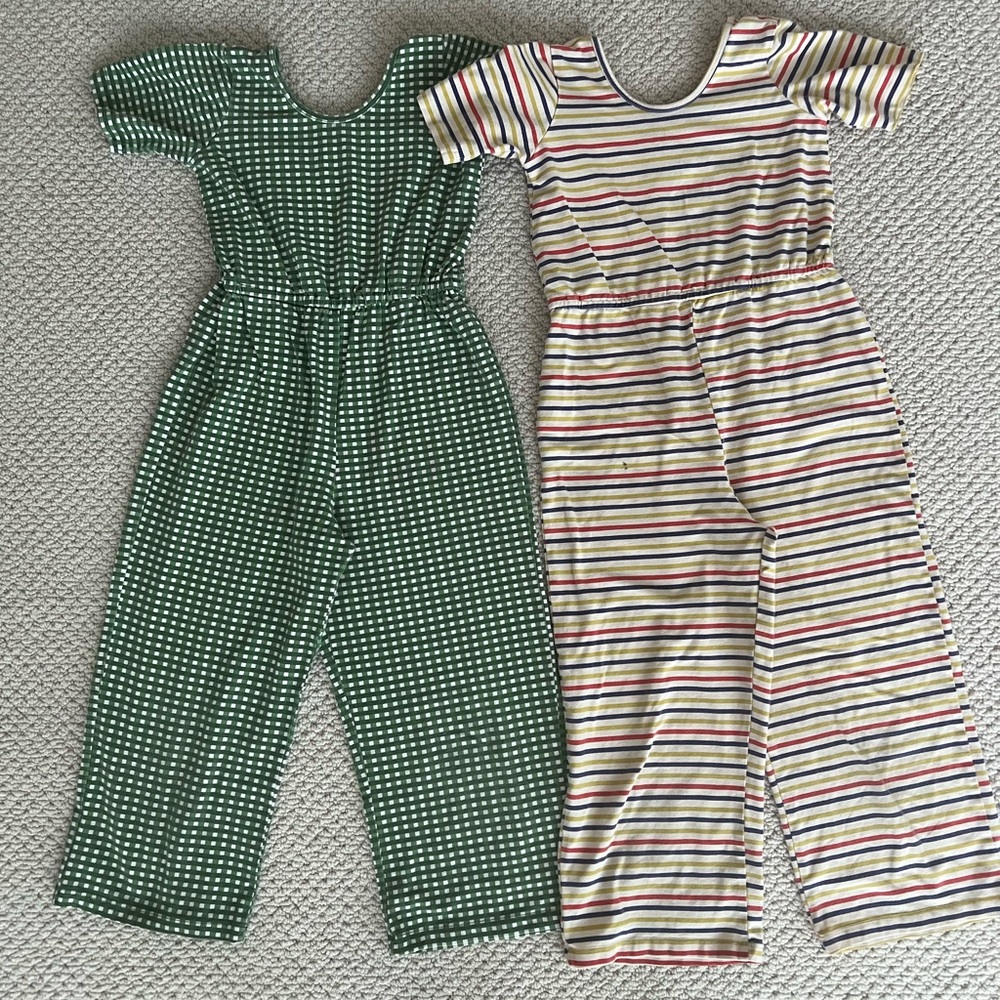 Alice and Ames jumpsuit set, size 7.